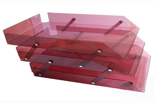 Khay 3 tầng mica